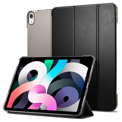 Чехол Spigen (ACS02050) для iPad Air 10.9'' 2020 (Black) - фото №9