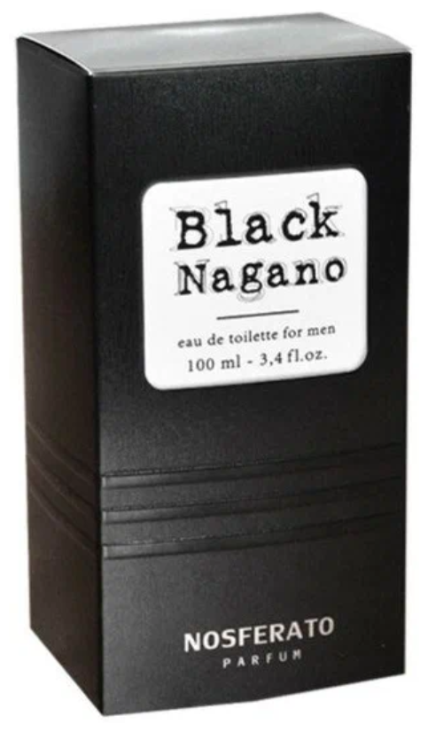 Туалетная вода мужская 100 мл, Black Nagano