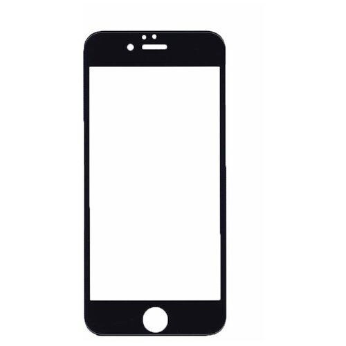 Защитное стекло 4D для Apple iPhone 6/6S черное