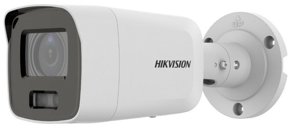 Видеокамера Hikvision IP 8Мп уличная цилиндрическая с LED-подсветкой до 40м и технологией AcuSense 2.8mm DS-2CD2087G2-LU