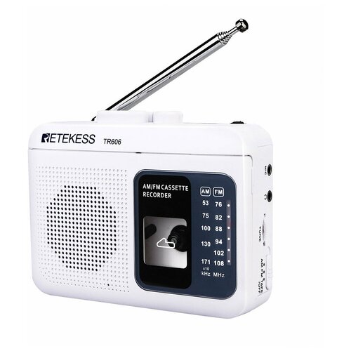 Кассетный плеер с AM / FM-радио Retekess TR606