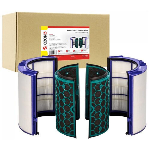 Комплект фильтров Ozone для воздухоочистителя комплект фильтров для водного резервуара ozone для xiaomi