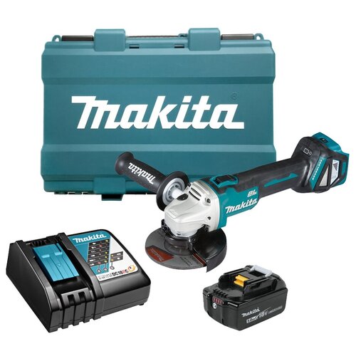 УШМ Makita DGA 511 RT1АКБ 5Ач 56946₽