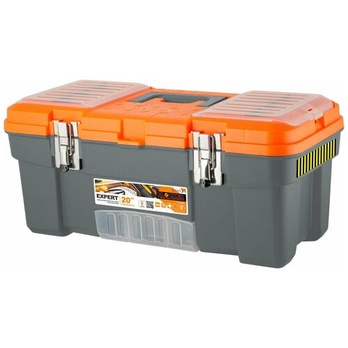 Ящик для инстр. Blocker Expert серый/оранжевый (br3931срсвцор) Br3931срсвцор