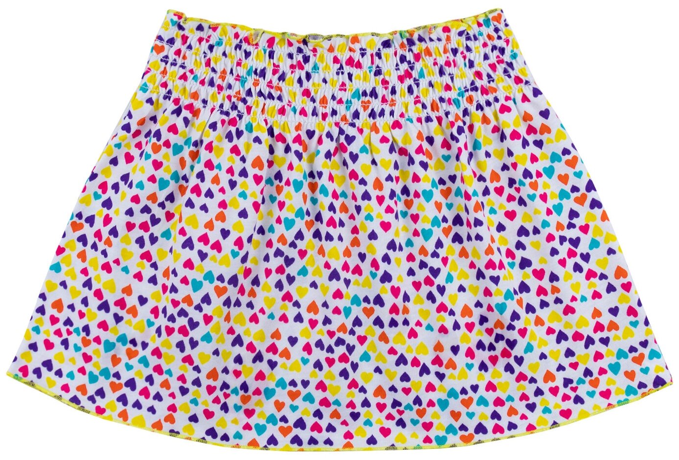 Купить Юбка для девочки летняя мини трапеция на широкой резинке за 640р ...