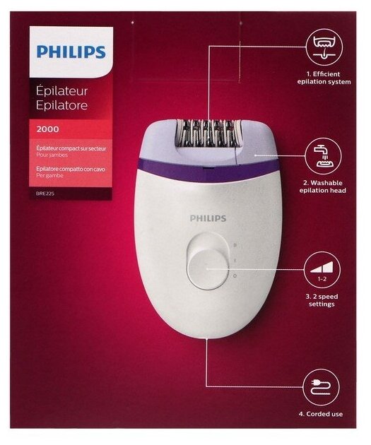 Эпилятор Philips BRE225/00 - фотография № 11