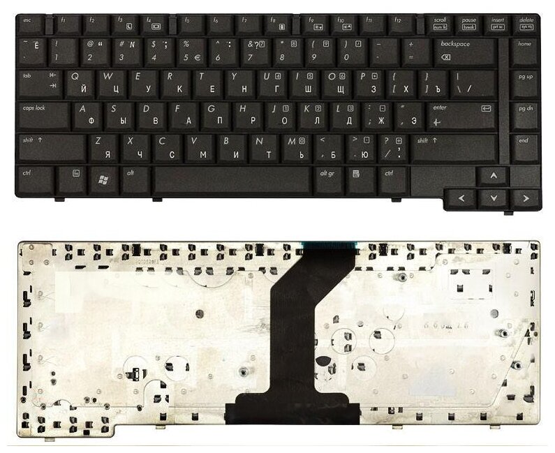 Клавиатура для ноутбука HP Compaq 6530b 6535b 6730b 6735b 8530 черная