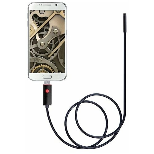 USB эндоскоп гибкая камера для смартфона Android и ПК, гибкий эндоскоп, 2 м