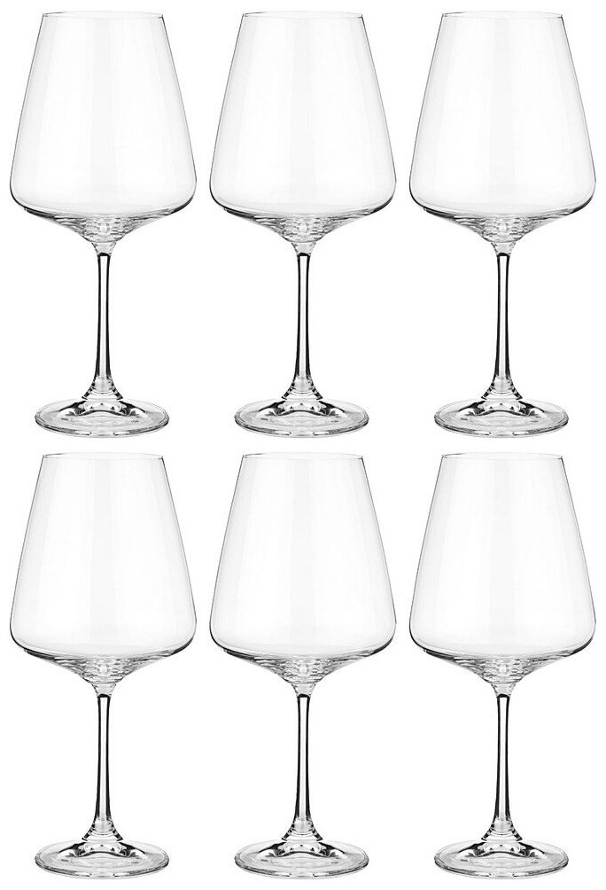 Набор бокалов для вина из 6 шт "Naomi / corvus" 570 мл