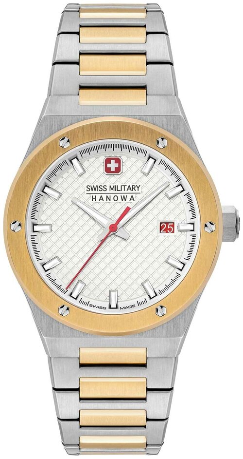 Наручные часы Swiss Military Hanowa Land, мультиколор, золотой