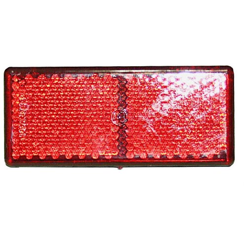 Светоотражатель прямоугольный (красный) для задн.бампера Газель 2705 (болт)