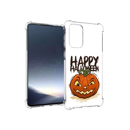 чехол mypads хэллоуин счастливый для samsung galaxy a14 5g задняя панель накладка бампер Чехол задняя-панель-накладка-бампер MyPads Хэллоуин счастливый для Samsung Galaxy A73 5G противоударный