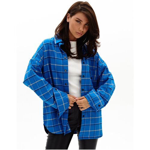 фото Рубашка apiss в шотландском стиле