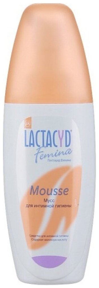 Мусс Lactacyd Femina, для интимной гигиены, 150 мл - фото №3