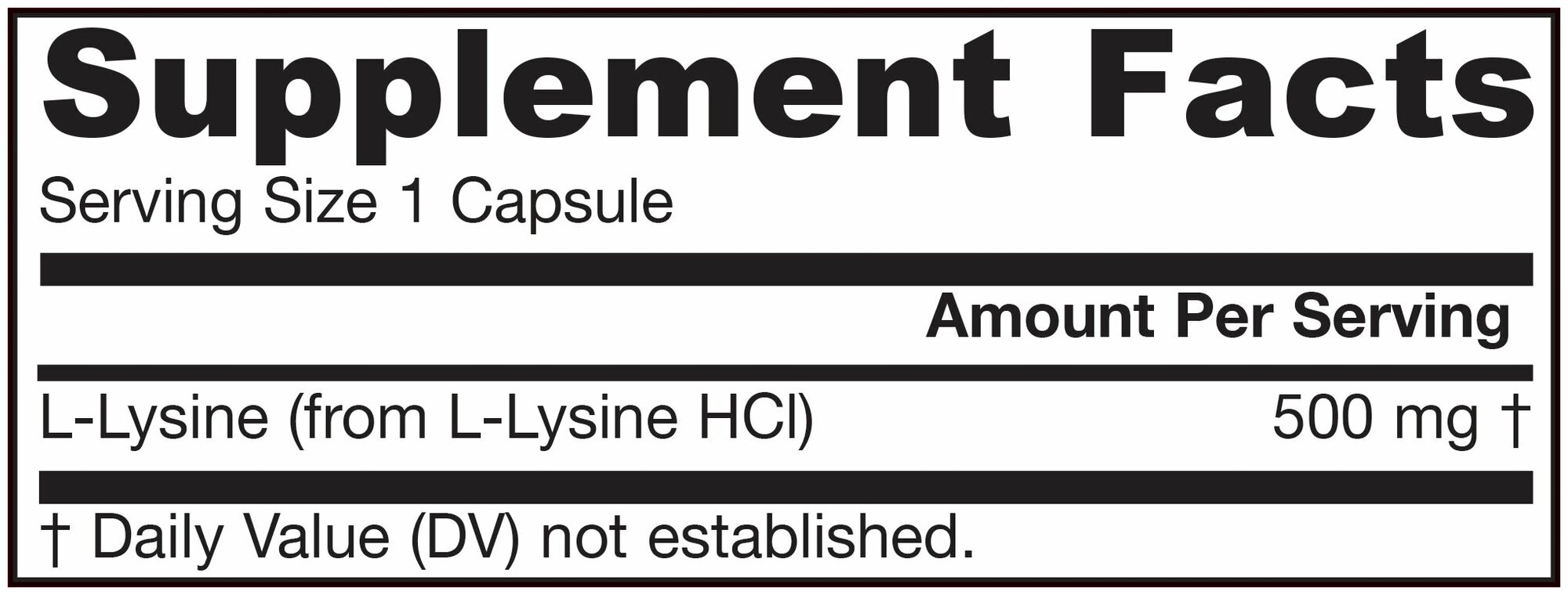 L- lysine 500 mg para que sirve