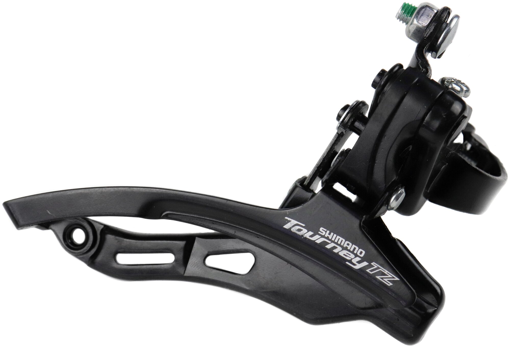 Переключатель передний "SHIMANO" TZ500, нижняя тяга, 28.6мм, 42T