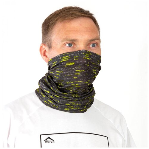 фото Шарф-бандана payer (желтый/черный) арт.psb-3 recom