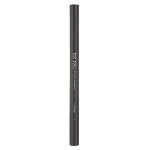 The Saem Карандаш для бровей Eco Soul Edge Brow Pencil, оттенок 03 gray brown the saem карандаш для бровей eco soul edge brow pencil оттенок 01 brown