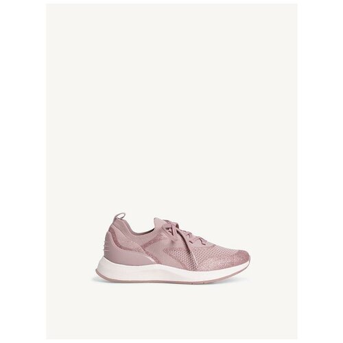 фото Ботинки на шнурках женские tamaris, розовый 37