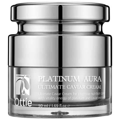 Крем антивозрастной с икрой и платиной Ottie Platinum Aura Ultimate Caviar Cream 50ml