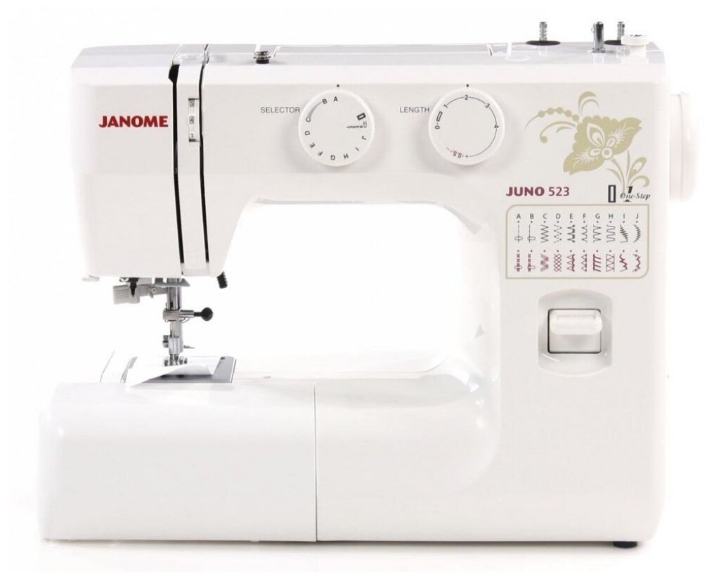 Швейная машина JANOME Juno 523 белый