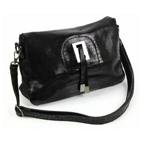 фото Женская кожаная сумка 1112-а238 блек (105821) labella