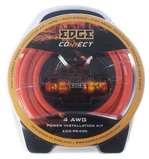 Набор проводов Edge EDC-PK400 красный/черный - фото №3
