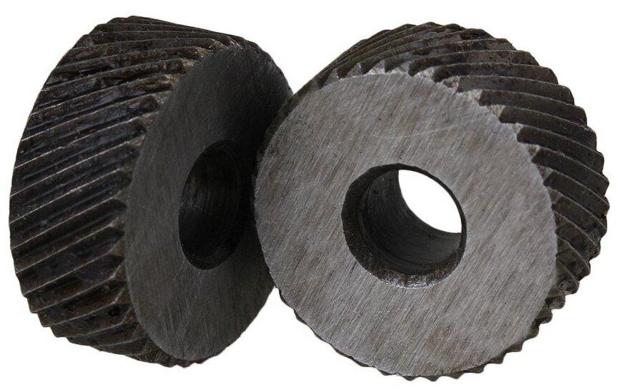 фото Ролик для накатки сетчатого рифления 15х4х4 1.0мм 70гр. правый