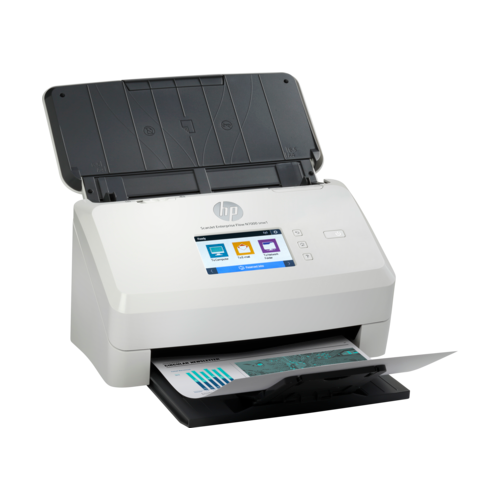 HP ScanJet Enterprise Flow N7000 snw1 (CIS, A4, 600 dpi, Ethernet 10/100/1000 Base-TX, USB 3.0, Wi-Fi, ADF 80 sheets, Duplex, 75 ppm/150 ipm)