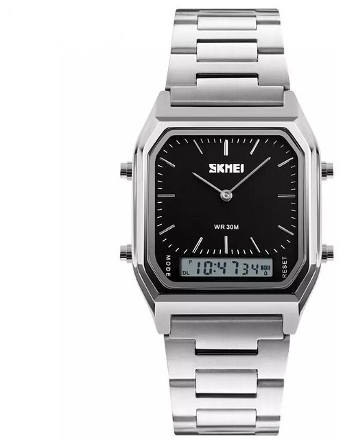 Наручные часы SKMEI 2012325711378, серебряный, черный