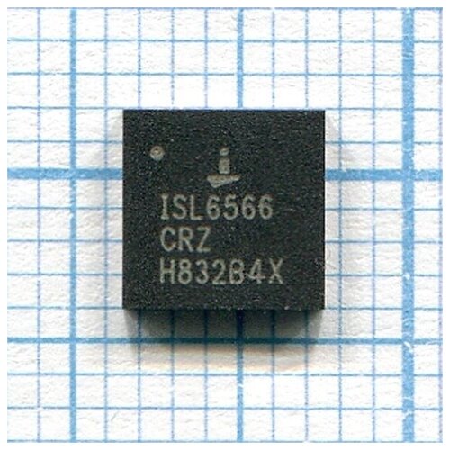 Микросхема Intersil ISL6566CRZ шим контроллер chip maxim qfn 40 max1981a