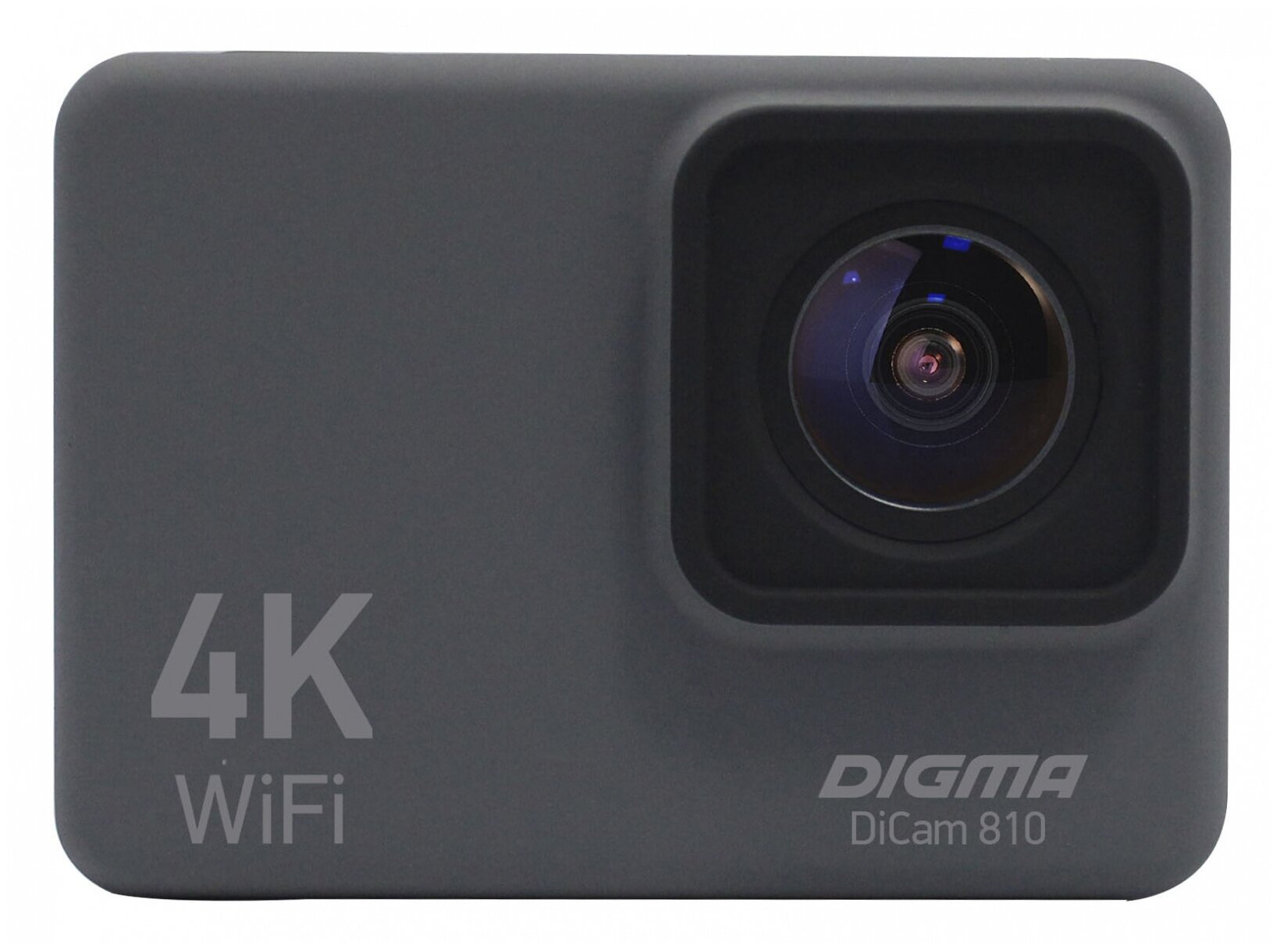 Экшн-камера Digma DiCam 810 серая