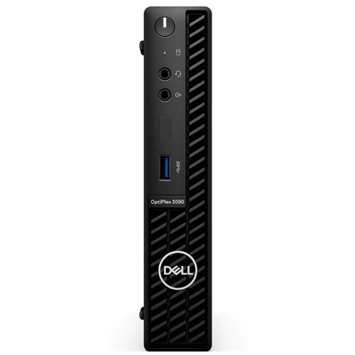 Настольный компьютер DELL Optiplex 3090 Micro Intel Core i3-10105T, 8 ГБ RAM, 256 ГБ SSD, Intel UHD Graphics 630, Windows 10 Home, черный