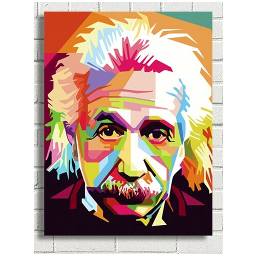 Картина по номерам Альберт Эйнштейн (Известные личности) - 7300 В 30x40
