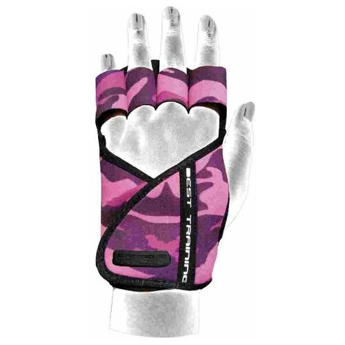 Перчатки Chiba, размер XS, фиолетовый, черный