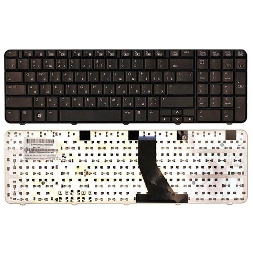 Клавиатура для ноутбука HP Compaq Presario CQ70-100 CTO черная 121000₽