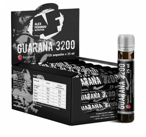 Фото Alex Fedorov Nutrition Энергетик Guarana 3200