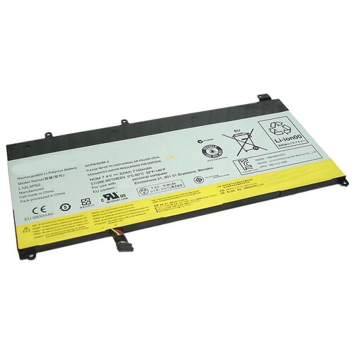 Аккумуляторная батарея для ноутбука Lenovo IdeaPad U430p U530 (L12L4P62) 52Wh