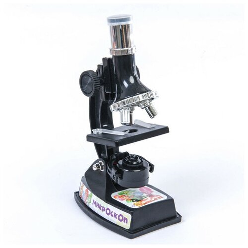 Микроскоп+мини-телескоп и калейдоскоп фиксики с набором для исследований