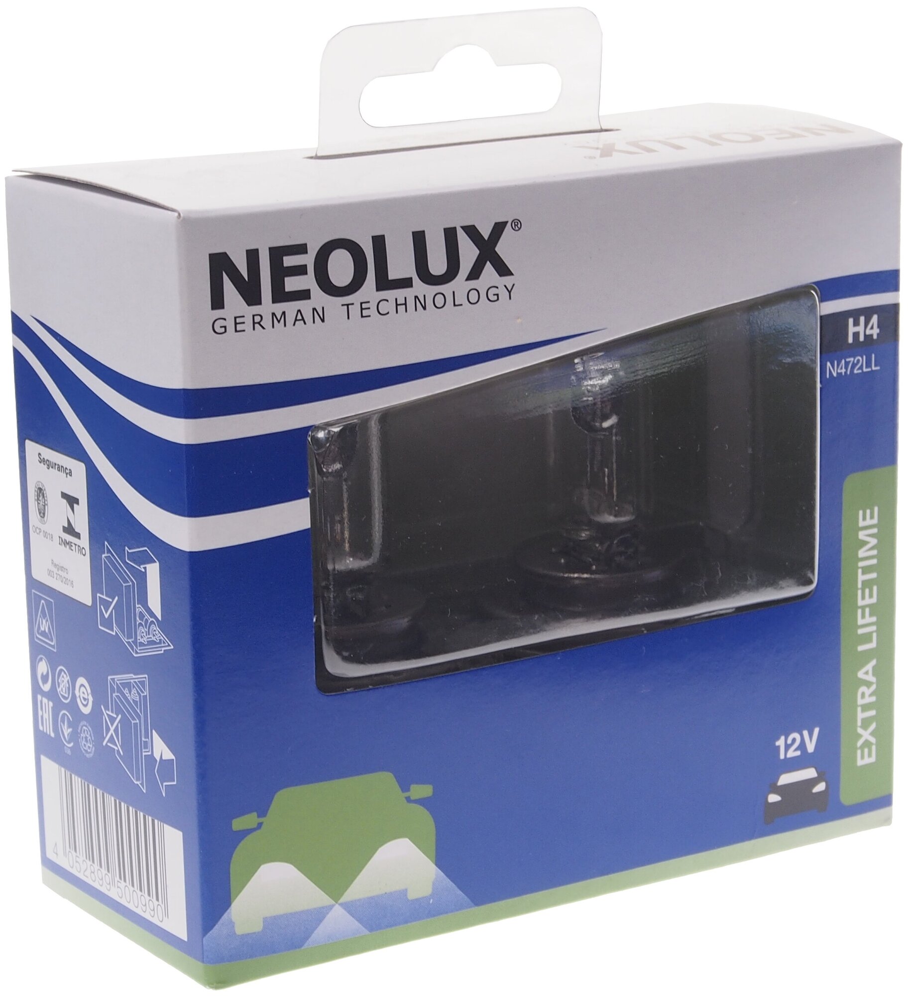 Лампа Neolux Галогеновая H4 P43t 60w Neolux арт. N472LL2SCB