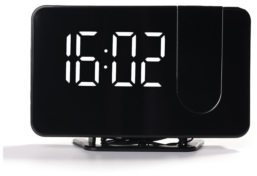 Настольные электронные LED часы - проектор Х0716/Будильник/Радио