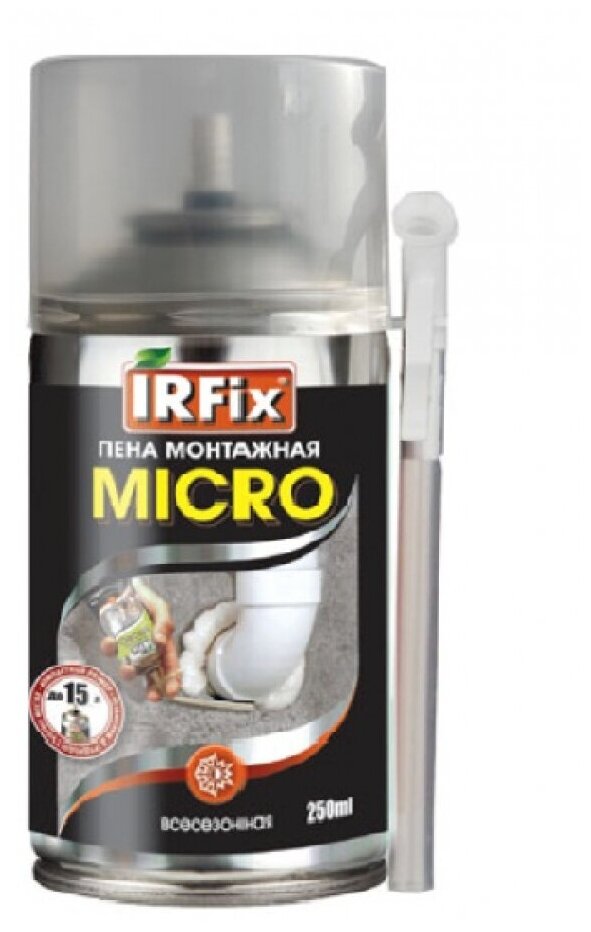 Всесезонная монтажная пена IRFIX MICRO