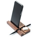 Деревянная подставка-держатель для телефона + органайзер mini_Desk small - изображение