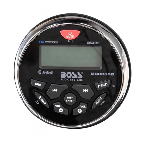 Влагозащищенное головное устройство Boss Audio Marine MGR350B для мотоцикла квадроцикла водного транспорта 2614900₽