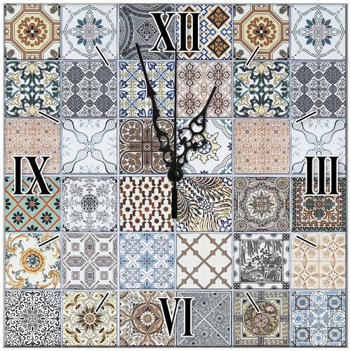 Часы настенные из стекла. Стеклянные часы с рисунком 