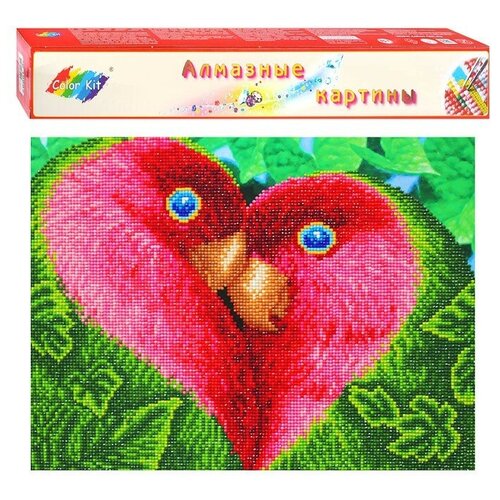 10003/Алмазная мозайка без подрамника Любовь 30х40