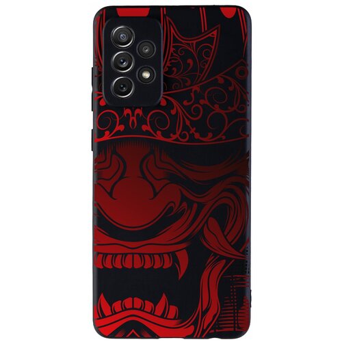 Силиконовый чехол Mcover для Samsung Galaxy A72 с рисунком Красный железный воин силиконовый чехол mcover для samsung galaxy a72 с рисунком железный воин