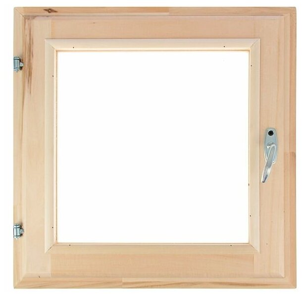 Окно, 50×50см, двойное стекло липа - фотография № 1
