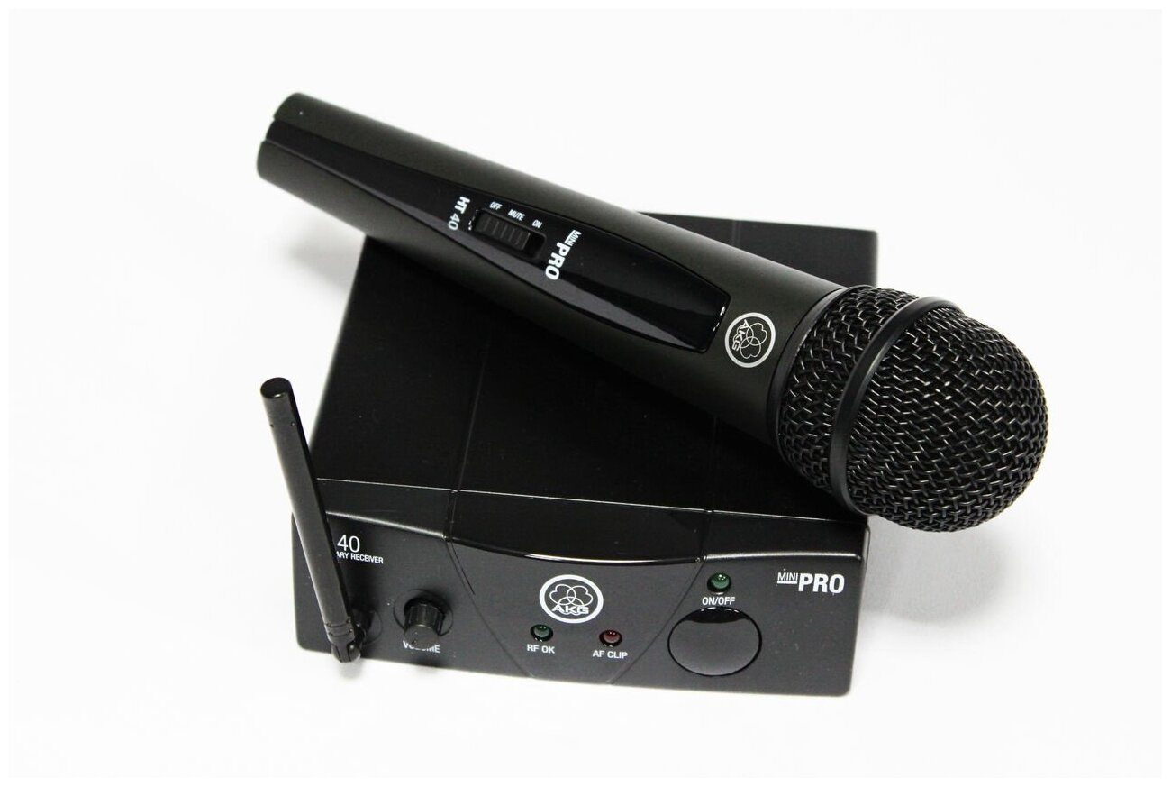 Радиосистема AKG WMS40 Mini Vocal Set BD US25A беспровод. черный - фото №9