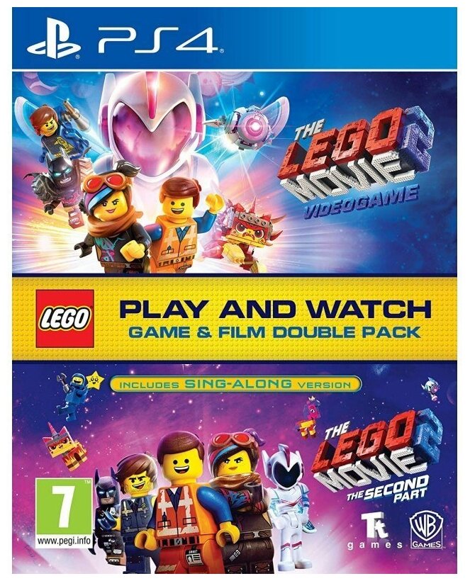 LEGO Movie 2 Videogame & Film Double Pack (PS4, Русские субтитры)